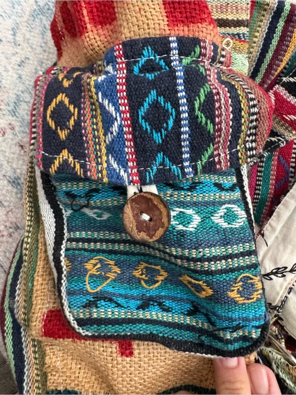 Rice Love Recycled Travel Backpack